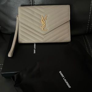 YSL CASSANDRE MATELASSÉ FLAP POUCH